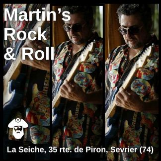 Martin's Rock'n'Roll en live à La Seiche. Sevrier, Haute-Savoie