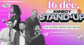 Stand-Up Annecy - Carton Comedy -  16.11.2025 à La Seiche, Sevrier