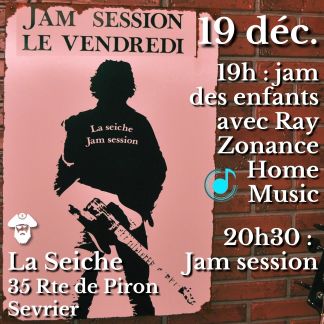 Scène ouverte, Jam session avec Jam des enfants. La seiche à Sevrier (Haute-Savoie)