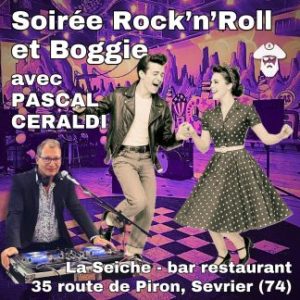 Soirée Rock n roll et boogie à Seiche Sevrier avec ASCAL CERALDI (Sevrer près d'Annecy)