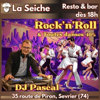 DJ Pascal - soirée Rock'n'Roll et toutes danses. à La Seiche (Sevrer près d'Annecy,Haute-Savoie)