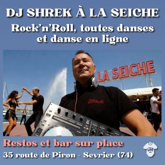 DJ Shrek - Rock'n’Roll, toutes danses et danse en ligne (La Seiche à Sevrier, Haute-Savoie)