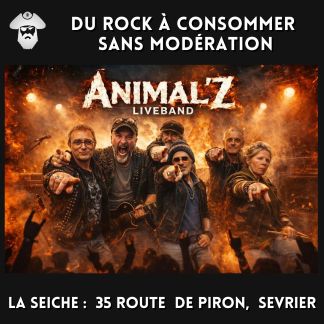 Animal&rsquo;z Liveband – du Rock à consommer sans modération