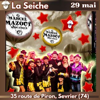 Marcel Mazout en concert à La Seiche. Sevrier, Haute-Savoie