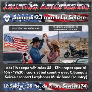 journée americaine à La Seiche (Sevrier, Haute-Savoie)