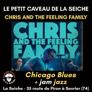 Chris and the Feeling Family au petit caveau de La Seiche (Sevrier, Annecy, 74)