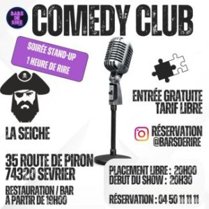 La Seiche Comedy Club avec Bars de rire - Annecy Stand-Up (Sevrier, Haute-Savoie)