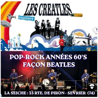 Les Creatles : standards Pop-Rock des années 60's façon Beatles