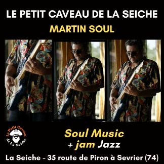Martin Soule au Petit caveau de la Seiche