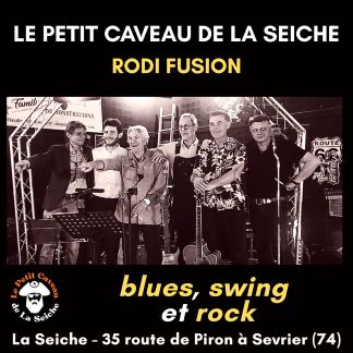 Rodi Fusion – Blues, swing et Rock au Petit caveau de La Seiche