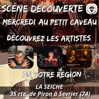 Scène découverte au Petit caveau de la Seiche (Sevrier, Haute-Savoie)