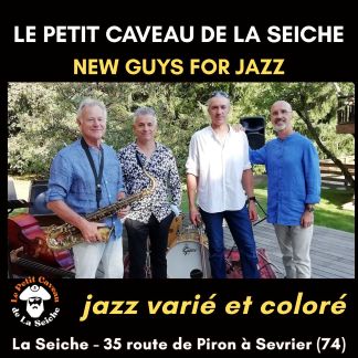 New Guys for Jazz au Petit caveau de La Seiche – Jazz éclectique et électrique