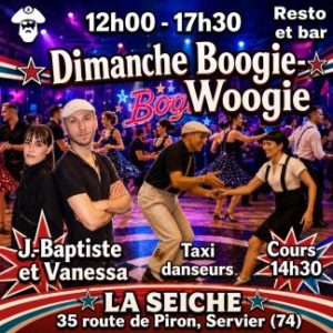 Dimanche Boogie Jean-Baptiste et vanessa à La Seiche Sevrier (Haute-Savoie)