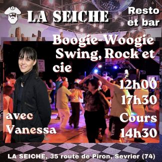 Dimanche Boogie, Swing, Rock avec Vanessa à La Seiche Sevrier (Haute-Savoie)