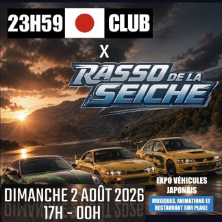 Rasso auto à la Seiche, édition voitures japonaises (Annecy, Sevrier)
