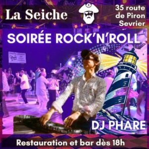 Soirée Rock'n'roll à La Seiche avec DJ Phare (Sevrier, 74)