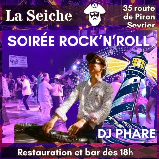 Soirée Rock'n'roll à La Seiche avec DJ Phare (Sevrier, 74)