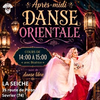 Danse orientale avec Béatrice à La Seiche Sevrier (Annecy, 74)