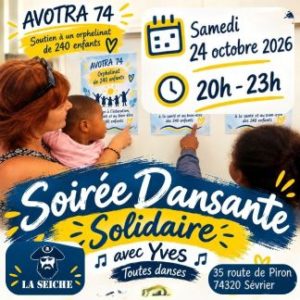 Avotra Antenne 74, Soirée solidaire à La Seiche (Sevrier, 74)