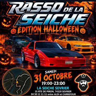 Rasso auto spécial Halloween à La Seiche à Sevrier (Annecy, Haute-Savoie)