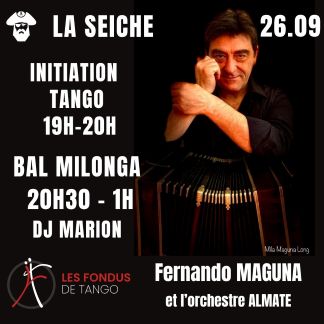 Soirée Tango Argentin avec Les fondus de Tango à La Seiche (Sevrier, 74)