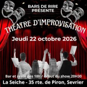 Impro théatre avec Bars de Rire à La Seiche (Sevrier, 74)