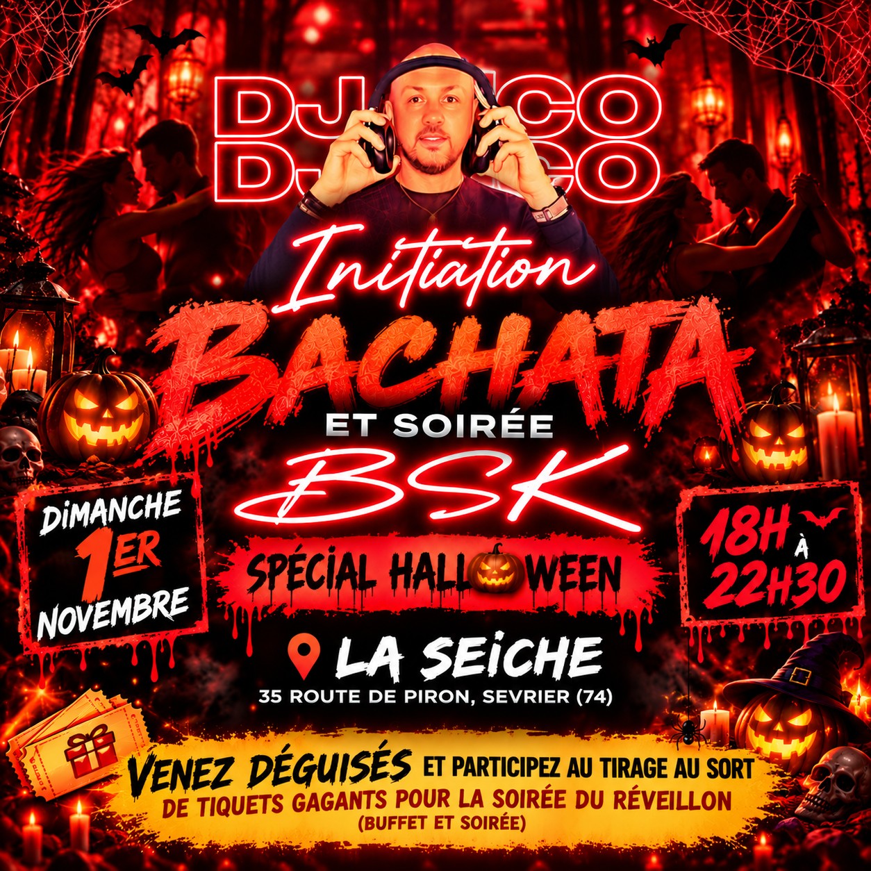 Insta Bachata Halloween avec DJ Nico